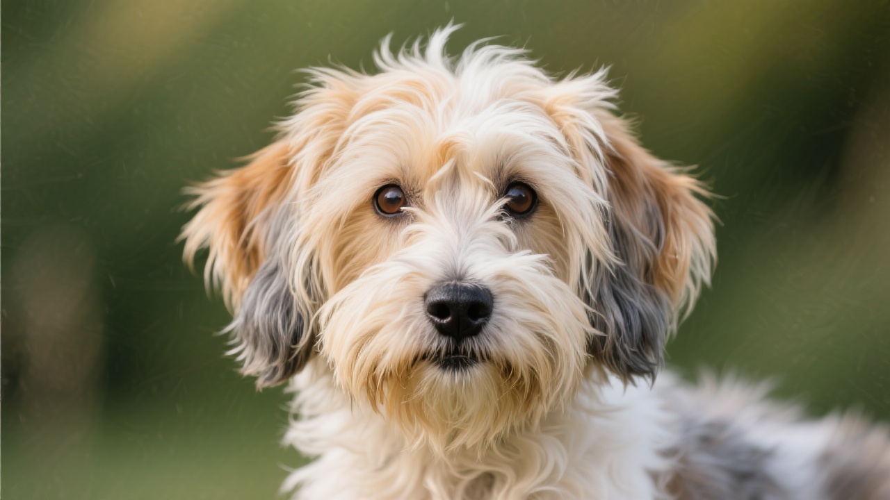 俄罗斯彩色卷毛犬 主视图
